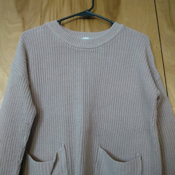 Ann Taylor Loft Women's Small Long Sleeve Knit Pullover Sweater With Pockets - Picture 2 of 4